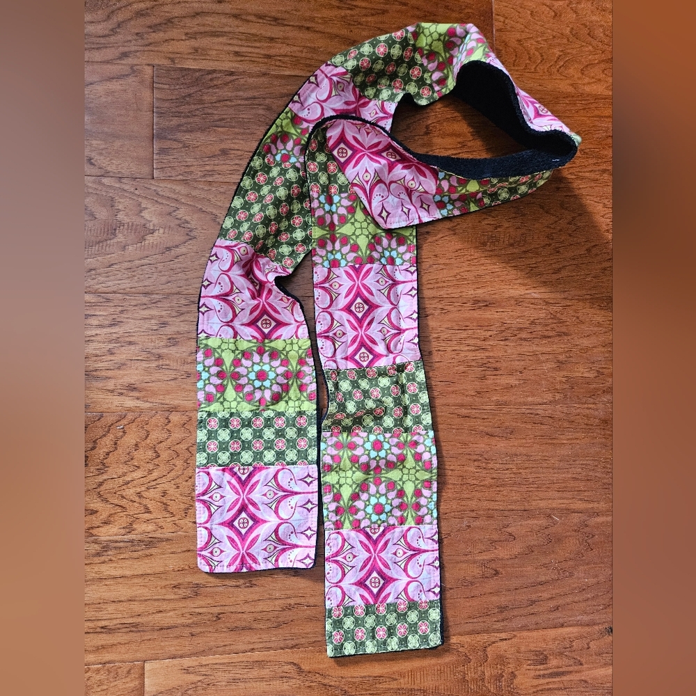 Magic Scraps Pink & Green Patterned Women's Scarf Breckenridge